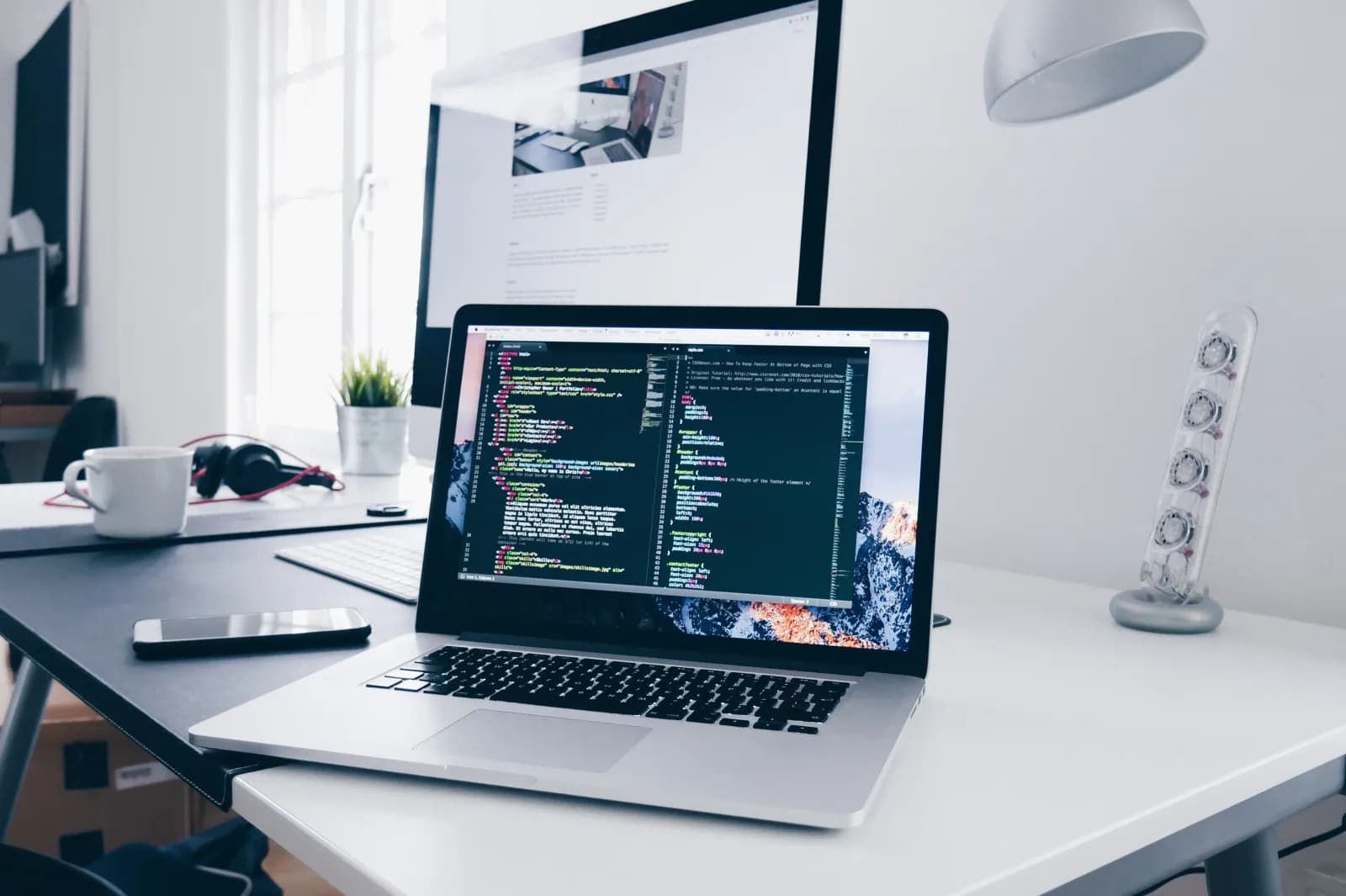 Tony's developer workspace